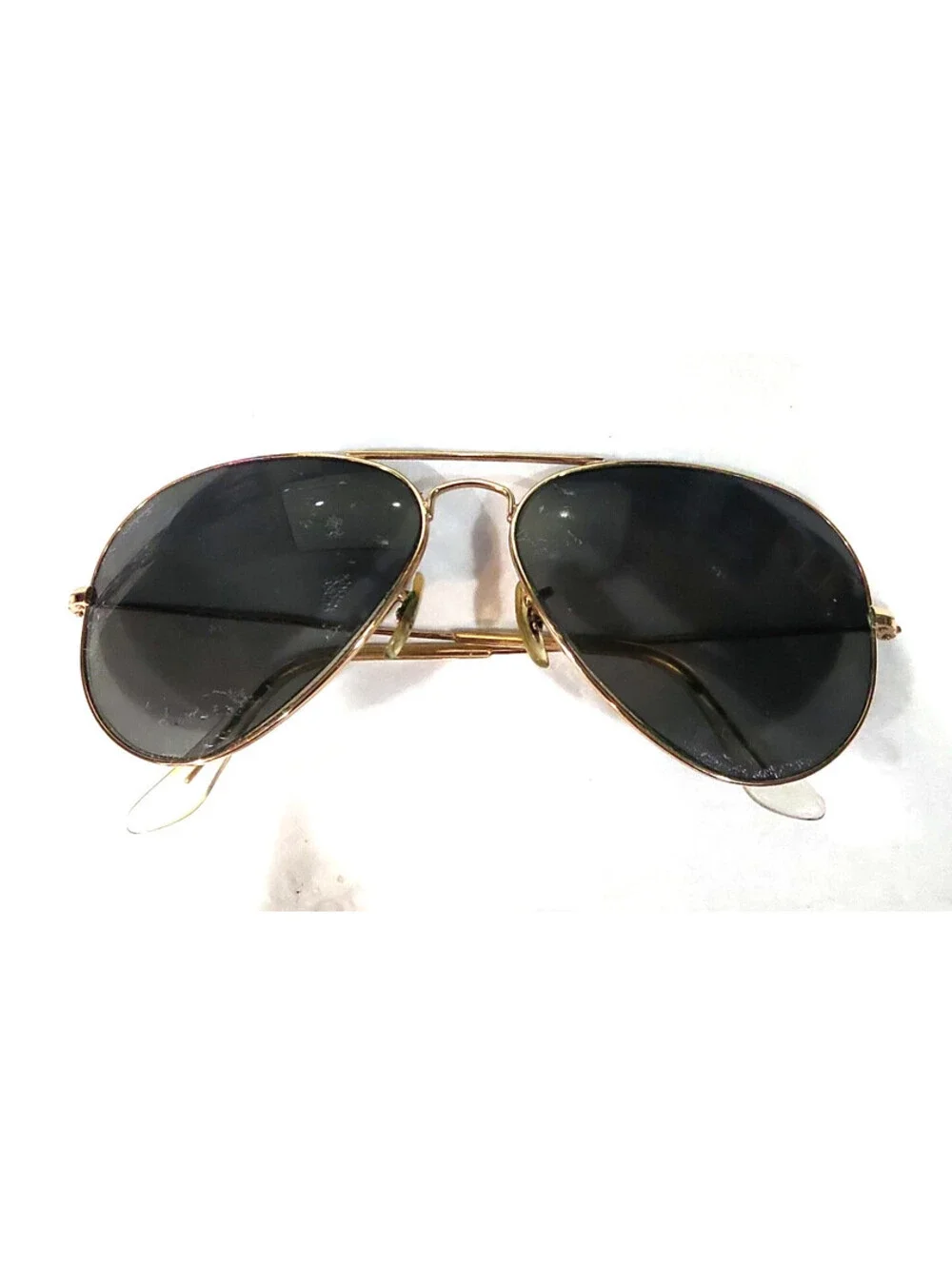 Ray Ban RB3025 L0205 No Lenses Aviator Gold Sunglasses Frame 58-14